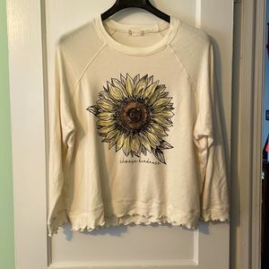 Altar’d State Sunflower Choose Kindness Pullover!